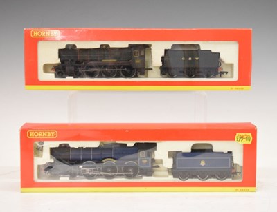 Lot 400 - Two boxed Hornby 00 gauge railway trainset locomotives and tenders