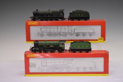 Lot 401 - Two boxed Hornby 00 gauge railway trainset locomotives and tenders