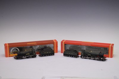 Lot 386 - Two boxed Hornby 00 gauge railway trainset locomotives and tenders