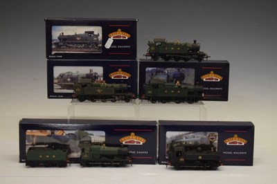 Lot 406 - Bachmann Branch-Line - Five boxed 00 gauge railway trainset locomotives