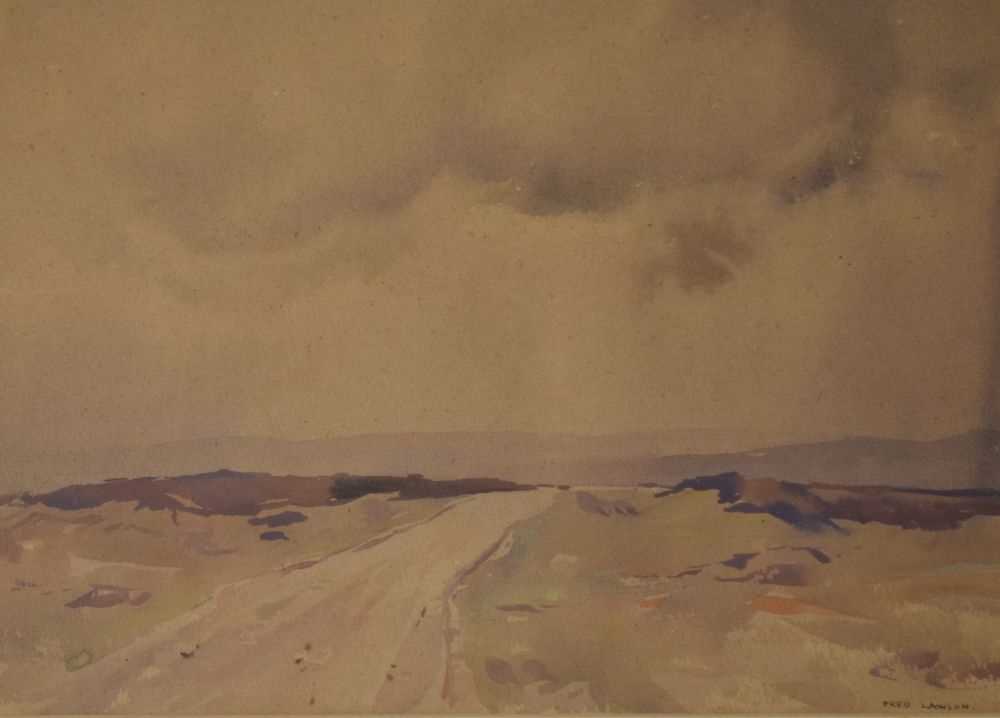 Lot 553 - Frederick (Fred) Lawson, (1888-1968) - Watercolour