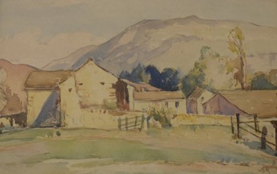 Lot 553 - Frederick (Fred) Lawson, (1888-1968) - Watercolour