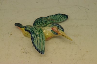 Lot 306 - Three Beswick flying kingfisher wall plaques