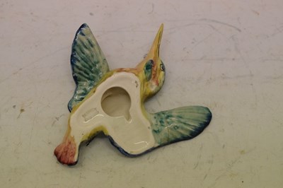 Lot 306 - Three Beswick flying kingfisher wall plaques