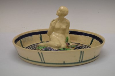 Lot 292 - Art Deco influence ceramic centre bowl