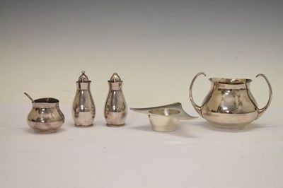 Lot 184 - Eric Clements for Elkington - Group of silver plated items