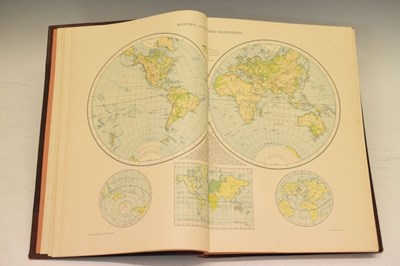 Lot 137 - Books - The Universal Atlas 1893