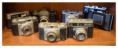 Lot 294 - Quantity of Zeiss Ikon cameras