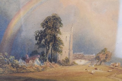 Lot 567 - Anthony Vandyke Copley Fielding (British, 1787-1855)  - 'The Rainbow'