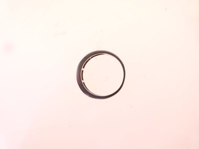 Lot 11 - Seven-stone diamond half hoop ring