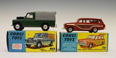 Lot 509 - Corgi Toys - Two boxed diecast model vehicles