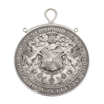 Lot 197 - India, Governor General silver presentation medal