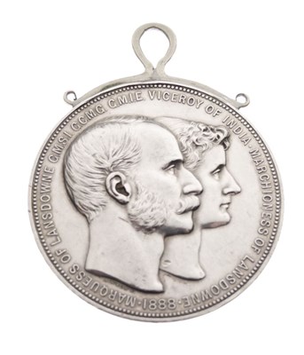 Lot 197 - India, Governor General silver presentation medal