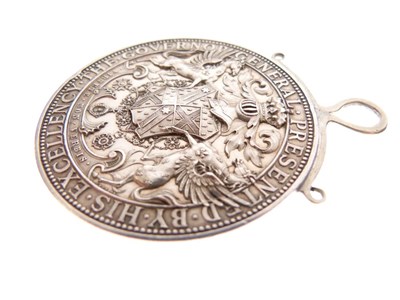 Lot 197 - India, Governor General silver presentation medal
