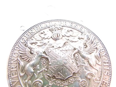 Lot 197 - India, Governor General silver presentation medal