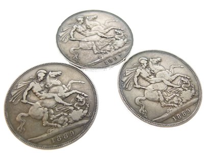 Lot 108 - Quantity of Victorian silver coinage