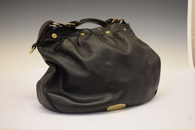 Lot 309 - Mulberry - Lady's black leather Hobo bag and Congo leather purse