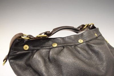 Lot 309 - Mulberry - Lady's black leather Hobo bag and Congo leather purse