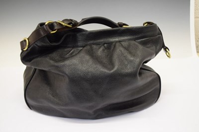 Lot 309 - Mulberry - Lady's black leather Hobo bag and Congo leather purse