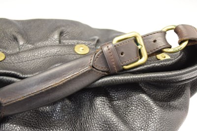 Lot 309 - Mulberry - Lady's black leather Hobo bag and Congo leather purse