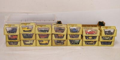 Lot 398 - Quantity of approx eighty boxed Matchbox Models of Yesteryear diecast model vehicles