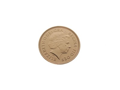 Lot 181 - Elizabeth II Era of Gold Age of Empire sovereign 2012