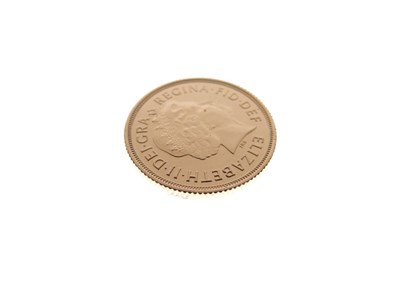 Lot 181 - Elizabeth II Era of Gold Age of Empire sovereign 2012