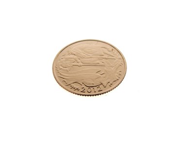 Lot 181 - Elizabeth II Era of Gold Age of Empire sovereign 2012
