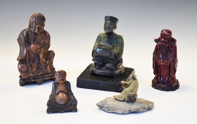 Lot 157 - Group of five South East Asian figures