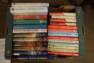 Lot 145 - Collection of books by Ellis Peters and Bernard Cornwell