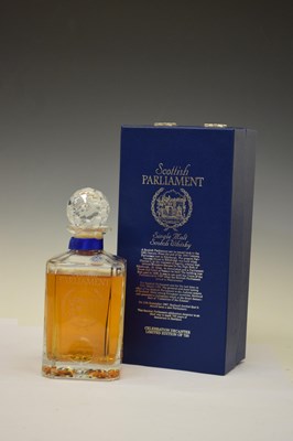Lot 456 - Limited edition bottling of Scottish Parliament Single Malt Whisky
