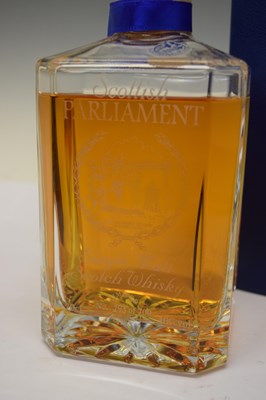 Lot 456 - Limited edition bottling of Scottish Parliament Single Malt Whisky