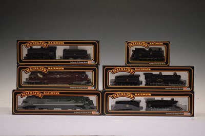 Lot 390 - Mainline Railways - Six boxed 00 gauge railway trainset locomotives