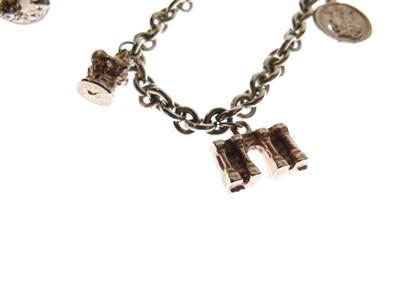 Lot 58 - Two charm bracelets