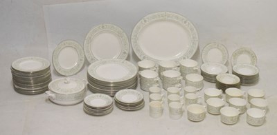 Lot 603 - Royal Worcester Allegro pattern dinner service