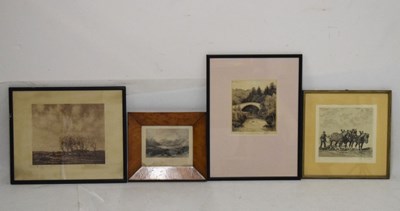 Lot 538 - Four assorted engraved prints