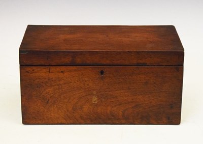 Lot 205 - Early 19th Century rosewood tea caddy