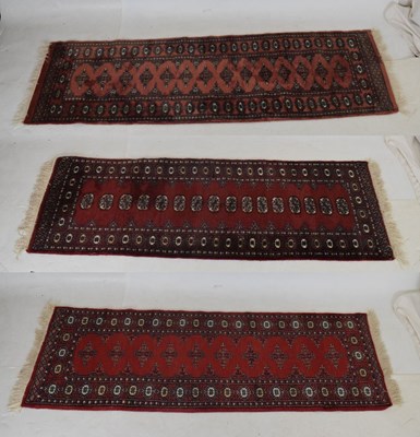 Lot 419 - Six MIddle Eastern style rugs and runners