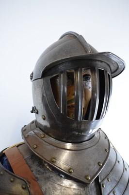 Lot 481 - Mixed suit of armour