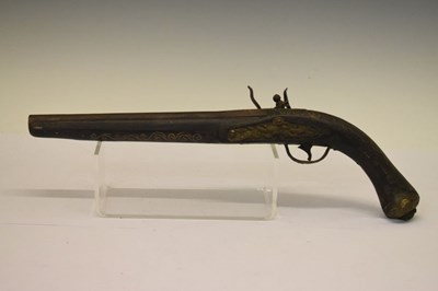 Lot 354 - Three reproduction firearms and a re-enactment sword