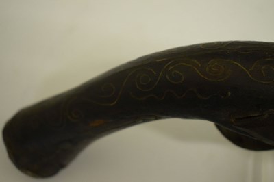 Lot 354 - Three reproduction firearms and a re-enactment sword