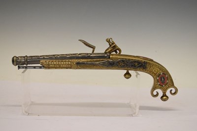 Lot 354 - Three reproduction firearms and a re-enactment sword