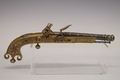 Lot 354 - Three reproduction firearms and a re-enactment sword