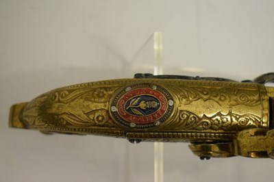 Lot 354 - Three reproduction firearms and a re-enactment sword
