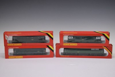 Lot 377 - Hornby Railways - Four boxed 00 gauge railway trainset locomotives