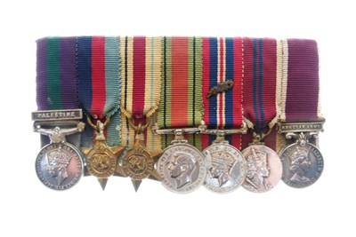 Lot 351 - Second World War and after miniature medals