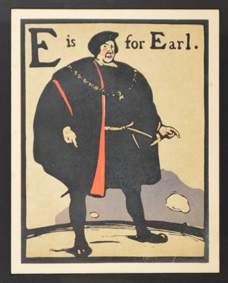 Lot 615 - Nicholson print - E is for Earl