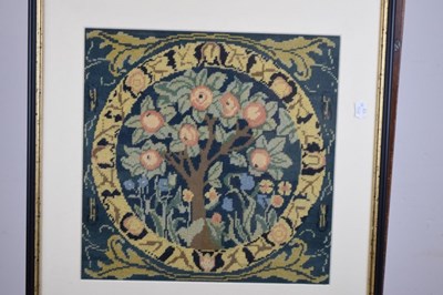 Lot 234 - Orange Tree needlework panel after William Morris