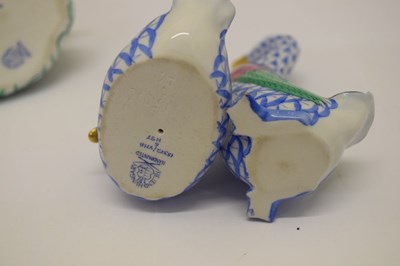 Lot 365 - Herend, Hungary - Two porcelain pairs of ducks