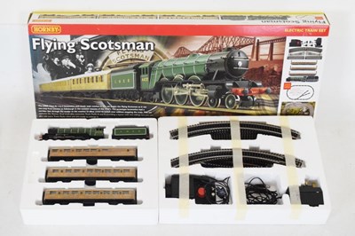 Lot 375 - Hornby - Boxed 'Flying Scotsman' 00 gauge electric train set